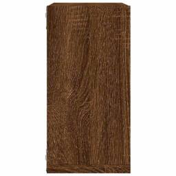 Berkfield Home Wall Cube Shelves 4 pcs Brown Oak 30x15x30 cm - Size: 30 x 15 x 30 cm - thumbnail 7
