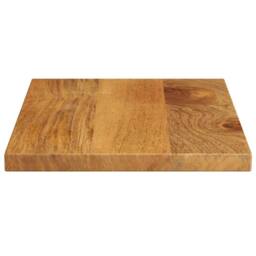 Berkfield Home Table Top 40x20x3.8 cm Rectangular Solid Wood Mango in Brown - thumbnail 4