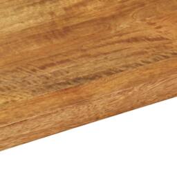 Berkfield Home Table Top 40x20x3.8 cm Rectangular Solid Wood Mango in Brown - thumbnail 7