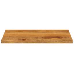 Berkfield Home Table Top 40x20x3.8 cm Rectangular Solid Wood Mango in Brown - thumbnail 1
