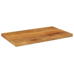 Berkfield Home Table Top 40x20x3.8 cm Rectangular Solid Wood Mango in Brown - thumbnail 3