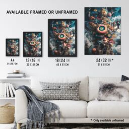 "Artery8 Where Stories Come From Surreal Fantasy Art Wall Art Print - Size: W24"" x H32""" - thumbnail 3