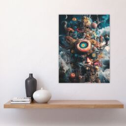 "Artery8 Where Stories Come From Surreal Fantasy Art Wall Art Print - Size: W24"" x H32""" - thumbnail 4