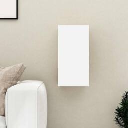 Berkfield Home TV Cabinet White 30.5x30x60 cm Engineered Wood - thumbnail 2