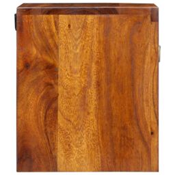 Berkfield Home Bedside Cabinets 2 pcs 40x35x35 cm Solid Wood Acacia in Brown - Size: 40 x 35 x 35 cm - thumbnail 7