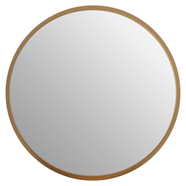 Orsina Athena Large Round Wall Mirror in Gold - image 1