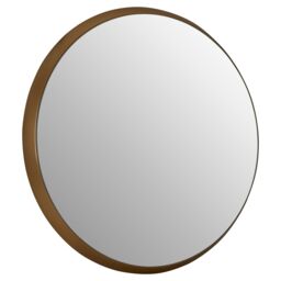 Orsina Athena Large Round Wall Mirror in Gold - thumbnail 2