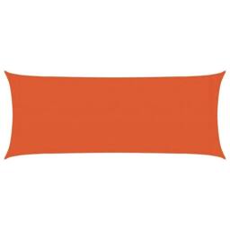 Berkfield Home Sunshade Sail 160 g/m ² Orange 2x5 m HDPE - thumbnail 3