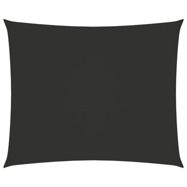 Berkfield Home Sunshade Sail Oxford Fabric Rectangular 3.5x4.5 m Anthracite in Black - image 1