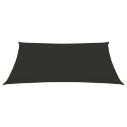 Berkfield Home Sunshade Sail Oxford Fabric Rectangular 3.5x4.5 m Anthracite in Black - thumbnail 2