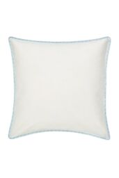 Sanderson 'Paradesia' Cotton Sateen Square Pillowcase in Cream