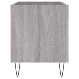 Berkfield Home Record Cabinet Grey Sonoma 74.5x38x48 cm Engineered Wood - thumbnail 5