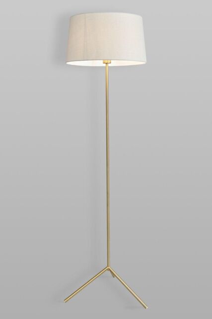 BHS Lighting Stassy Tripod Feet Floor Lamp in Gold - image 1