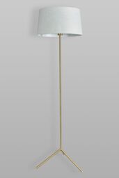 BHS Lighting Stassy Tripod Feet Floor Lamp in Gold - thumbnail 2
