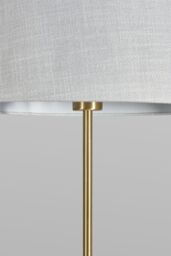 BHS Lighting Stassy Tripod Feet Floor Lamp in Gold - thumbnail 3