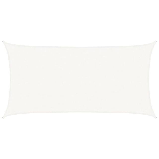 Berkfield Home Sunshade Sail 160 g/m ² White 2.5x5 m HDPE - image 1