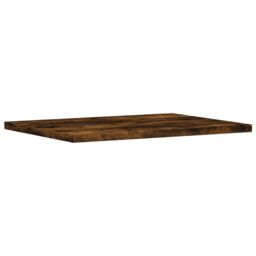 Berkfield Home Wall Shelves 4 pcs Smoked Oak 40x30x1.5 cm Engineered Wood in Brown - thumbnail 4