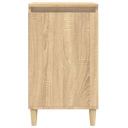 Berkfield Home Bedside Cabinets 2 pcs Sonoma Oak 40x35x70 cm Engineered Wood in Brown - Size: 40 x 35 x 70 cm - thumbnail 5