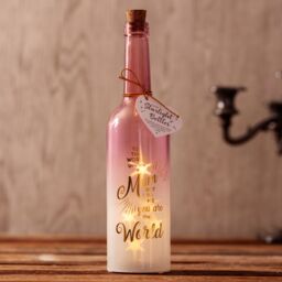 Boxer Gifts Women's Mum You Are The World Luxe Starlight Bottle - Mum Gift - thumbnail 1