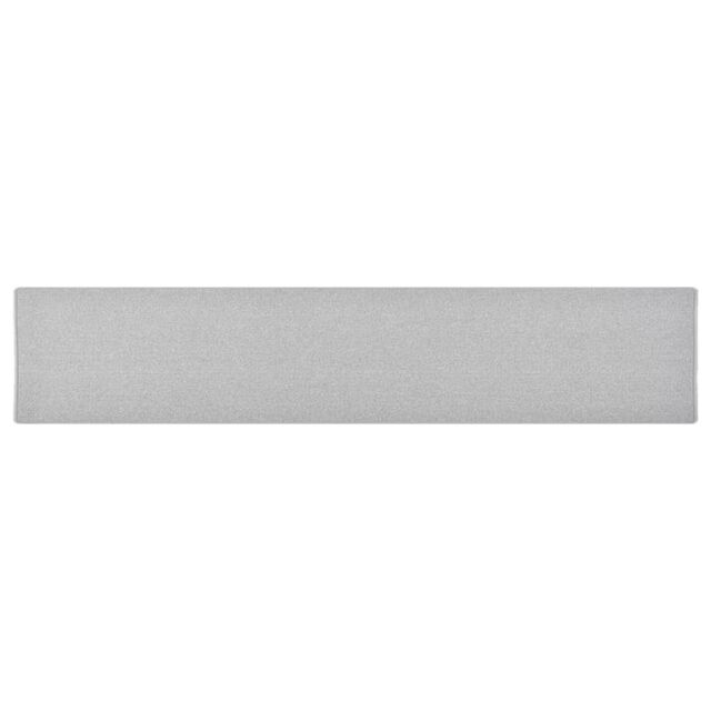 Berkfield Home Carpet Runner Light Grey 80x400 cm - Size: 100 cm diameter - image 1