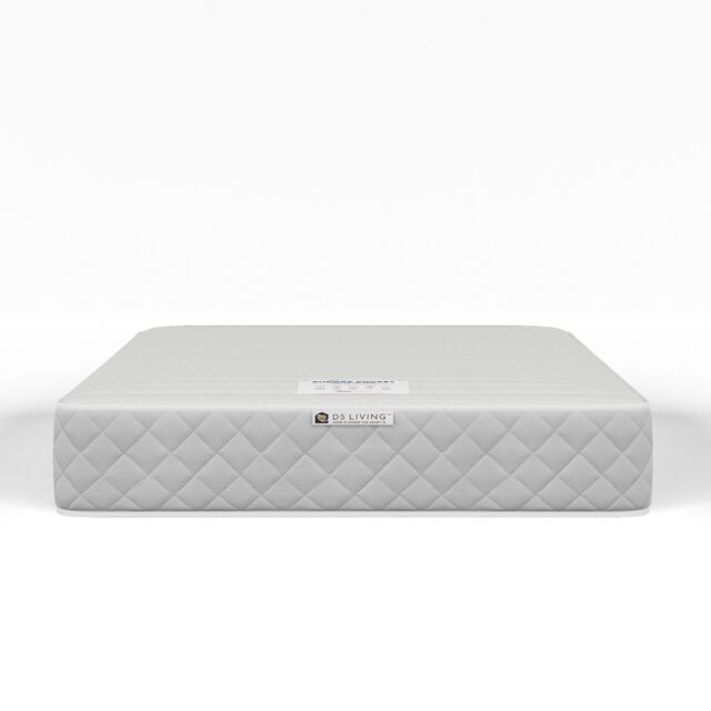 DS Living Sanctuary Medium Hybrid Pocket Gel Aurora Mattress in Grey - Size: Single - image 1