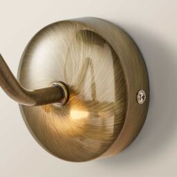 ValueLights Gemini Antique Brass Indoor Wall Picture Light in Gold - thumbnail 4