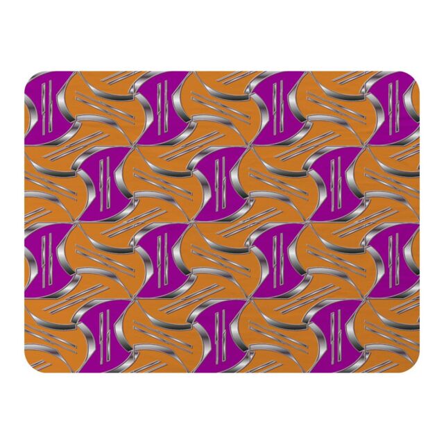 Benjamin Tate Design Geo Metalic Shapes Blanket in Natural - Size: 120 cm x 150 cm - image 1