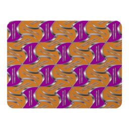 Benjamin Tate Design Geo Metalic Shapes Blanket in Natural - Size: 120 cm x 150 cm - thumbnail 1