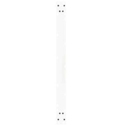 Berkfield Home Dining Table Legs V-Shape 2 pcs White 100x(72-73.3) cm Steel - thumbnail 7