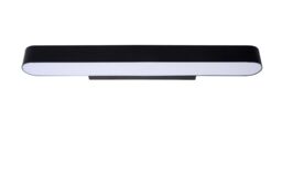 Lucide 'MADELON' Non Dimmable Stylish Decorative Bathroom LED Wall Light in Black - thumbnail 2