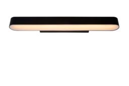 Lucide 'MADELON' Non Dimmable Stylish Decorative Bathroom LED Wall Light in Black - thumbnail 1
