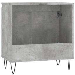 Berkfield Home Durable Bathroom Cabinet Concrete Grey 58x33x60 cm Engineered Wood - Size: 58 x 33 x 60 cm - thumbnail 7
