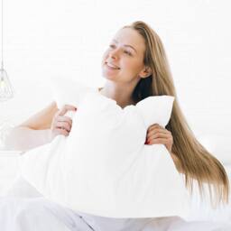 Grace Microfiber Pillow Cases Pack of 4 with Envelope Closure in White - Size: Standard Pillow Case - thumbnail 2