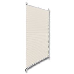 Berkfield Home Plisse Blind 100x150cm Cream - Size: 100x150 cm - thumbnail 3