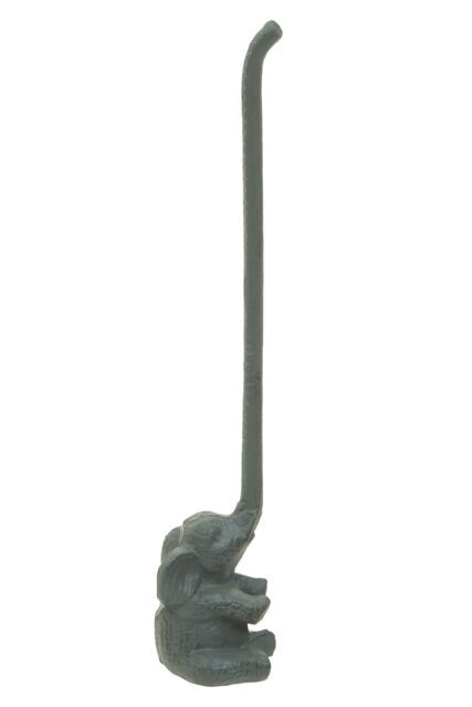 Orsina Fauna Elephant Toilet Roll Holder in Grey - image 1