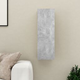 Berkfield Home TV Cabinet Concrete Grey 30.5x30x90 cm Engineered Wood - thumbnail 1