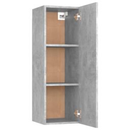 Berkfield Home TV Cabinet Concrete Grey 30.5x30x90 cm Engineered Wood - thumbnail 5
