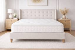 Chester & Oakley Backcare Support Pocket Spring Mattress - 25cm in White - Size: Small Single - thumbnail 2