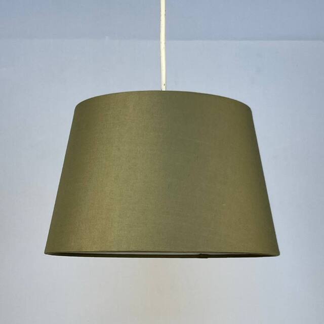 "K LIVING 10"" SAGE TAPERED DRUM SHADES in Green" - image 1