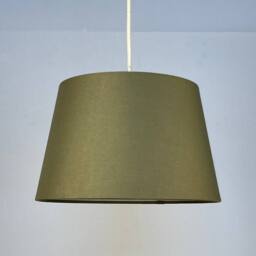 "K LIVING 10"" SAGE TAPERED DRUM SHADES in Green" - thumbnail 1