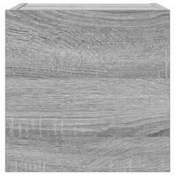 Berkfield Home Wall Mounted TV Cabinet Grey Sonoma 30.5x30x30 cm - thumbnail 4