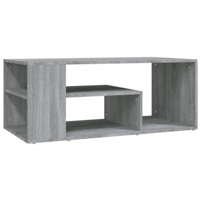 Berkfield Home Coffee Table Grey Sonoma 100x50x40 cm Engineered Wood - Size: 100 x 50 x 40 cm - image 1