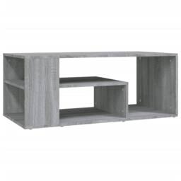 Berkfield Home Coffee Table Grey Sonoma 100x50x40 cm Engineered Wood - Size: 100 x 50 x 40 cm - thumbnail 1