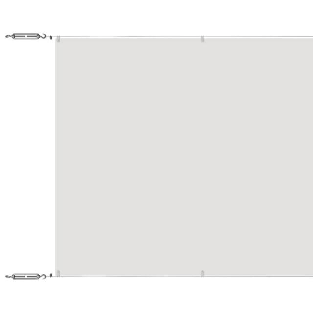 Berkfield Home Vertical Awning White 140x800 cm Oxford Fabric - image 1