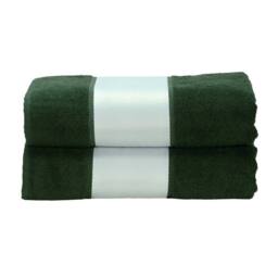 ARTG Me Sublimation Big Towel in Dark Green