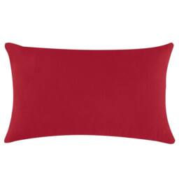 Smart Living Brushed Cotton Bed Linen Fitted Bedsheet or Pillowcase Pair Non Iron in Red - Size: Standard Pillow Case - thumbnail 1