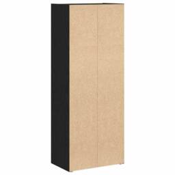 Berkfield Home Bookcase Black Oak 40x24x102 cm Engineered Wood - Size: 40 x 24 x 102 cm - thumbnail 7