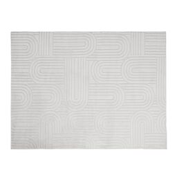 OHS Tufted Arches Rug Soft Floor Carpet Non Slip Area Mat in Stone - Size: 66 cm x 200 cm - thumbnail 9