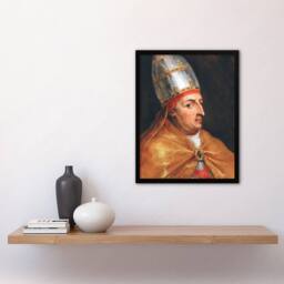 Artery8 Peter Paul Rubens Portrait of Pope Nicholas V Framed Wall Art Print - Size: A4 - thumbnail 4