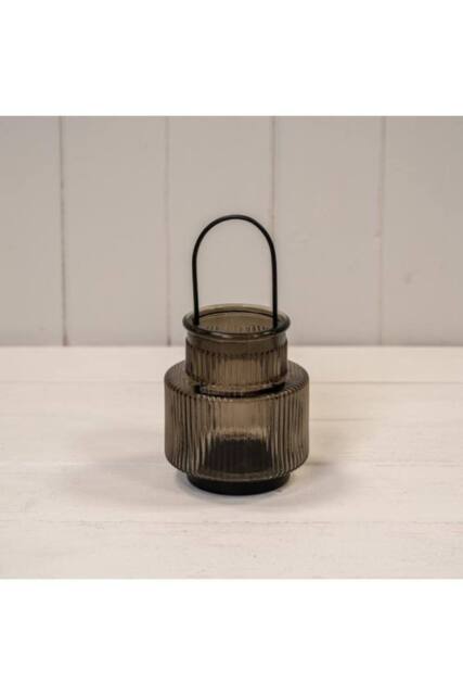 KDMD Warm Grey Candle Holder with Handle Small - image 1